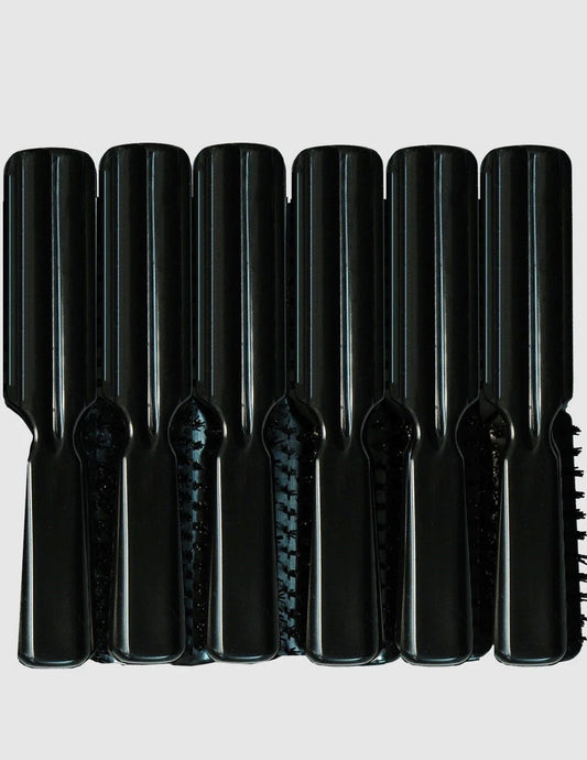 Eden Large Plastic Hair Brush (Black)