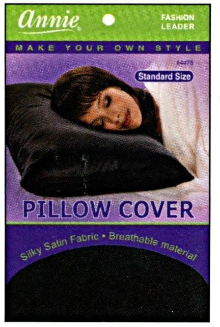 Annie Pillow Cover (Black)